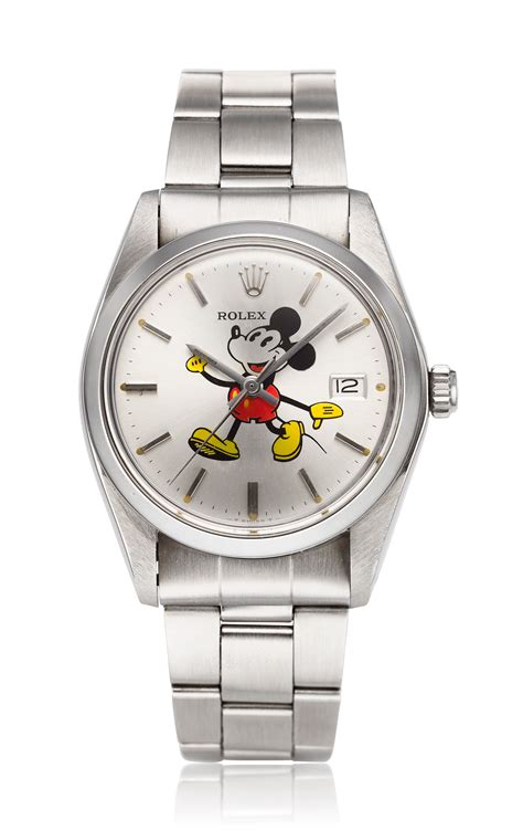 custom rolex 6694 mickey mouse|Rolex Oyster Date Ref. 6694 “Mickey Mouse” circa 1972.